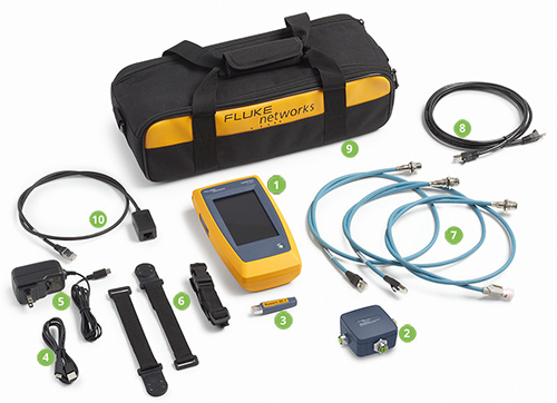 TestEquity: Fluke Networks LIQ-DUO-IE LinkIQ 200 Duo Industrial w